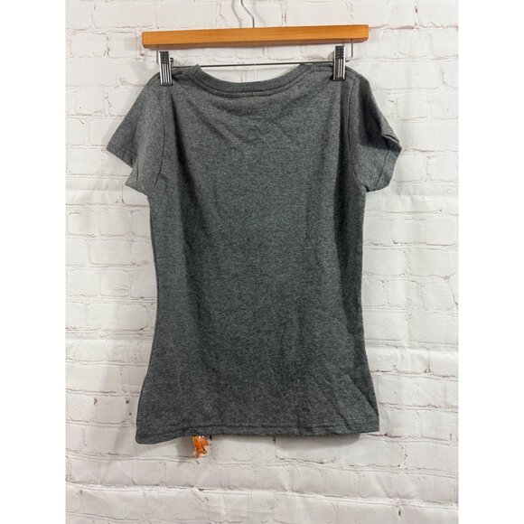 Pirana Joe Shirt Womens Size Small Gray Flamingo Grand Turk Vacation Resort Tee - Picture 2 of 6